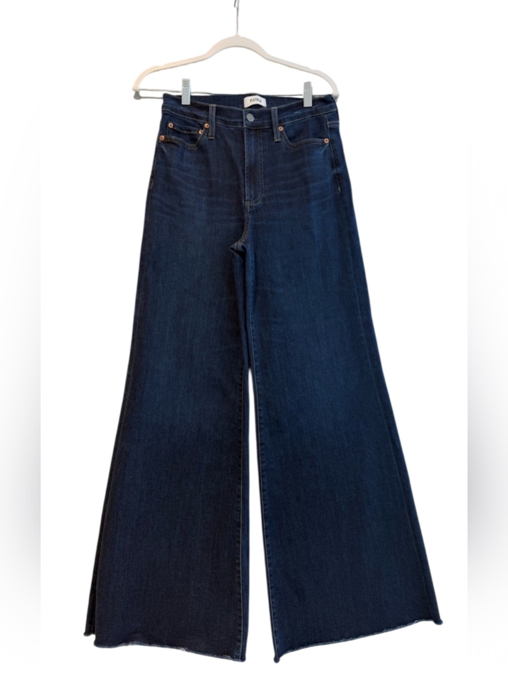Pistola Izzy Mid Rise Wide Jean